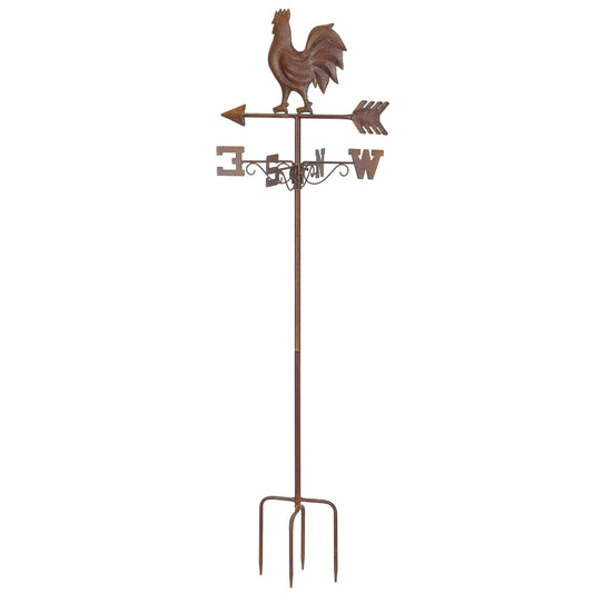Weather Vane Stake w Rooster 125cm - Image 2
