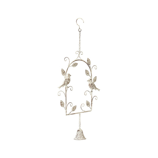 French Provincial Birds in Archway Hanging Bell 61cm - Image 2