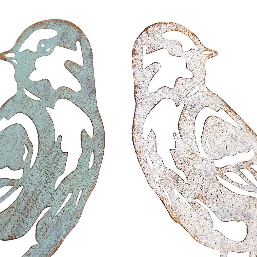 Colour Birds 5 Hook Wall Hanging 59x39cm - Image 3