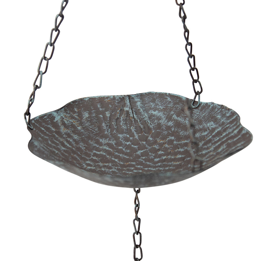 Hanging Birdfeeder w Dragonfly & Petal Bell 86cm - Image 3