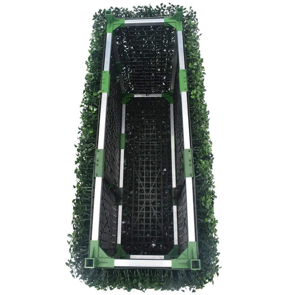 Portable Artificial Boxwood Hedge UV Resistant 75cm High 100cm Long - Image 4