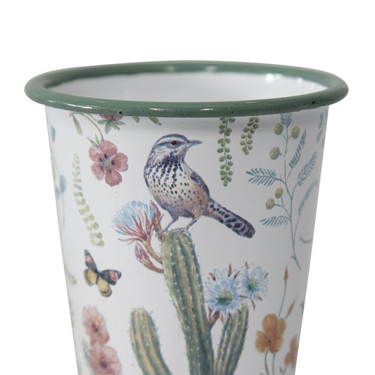 Set 6 Assorted Spring Colour Planters 9cm - Image 2