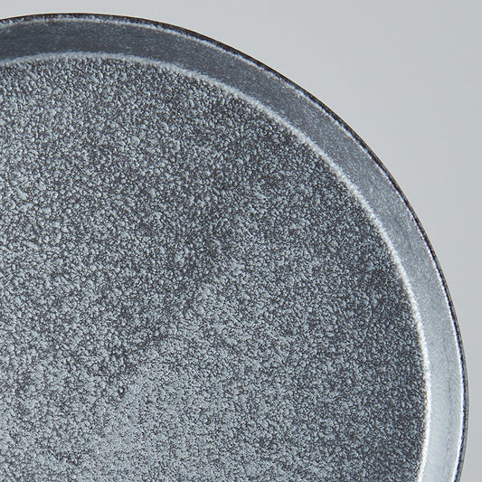 Plate High Rim 25cm Craft Black Design - Image 2