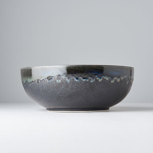 Serving Bowl 24cm Matt and Shiny Glaze - Image 2