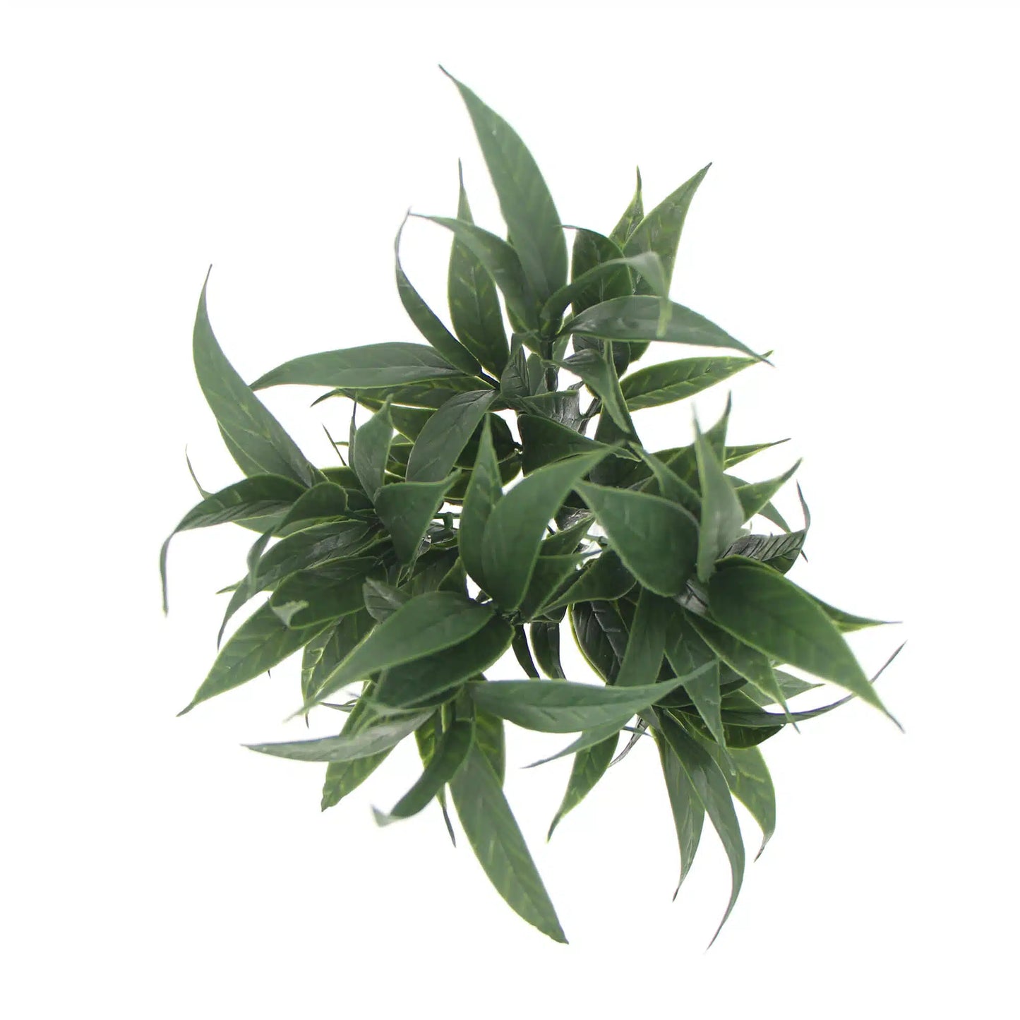 Dark Green Tipped Willow Oak Stem UV Resistant 30cm - Image 4