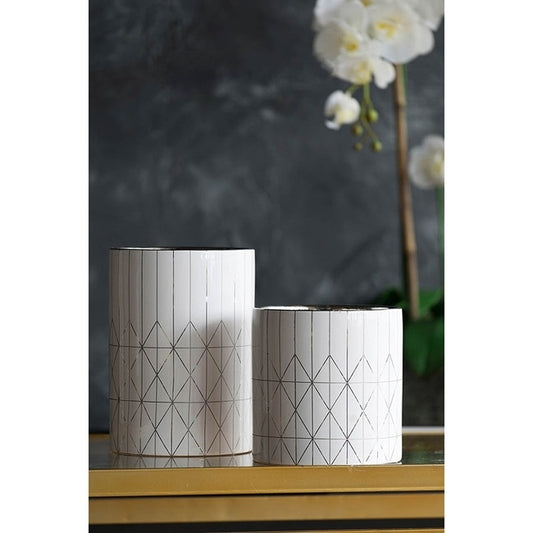 Geo Modern Planter 16cm - Image 2