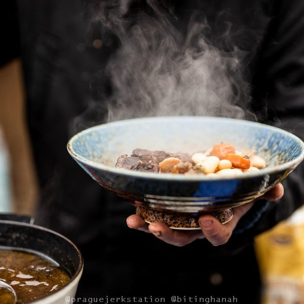 Ramen Bowl 24cm Earth & Sky Glaze - Image 5