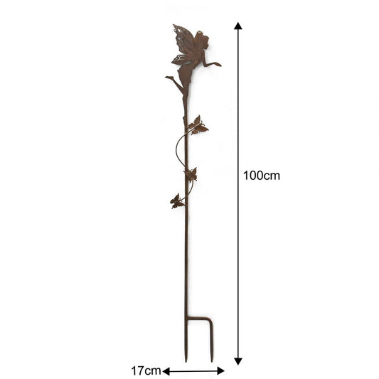 Set 2 Asst Fairy Garden Stakes 100cm - Image 2