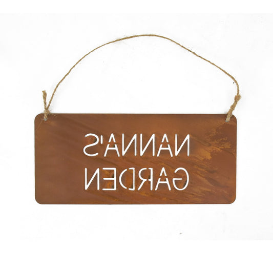 Nanna'S Garden Laser Cut Wall Hanging 32cm - Image 2