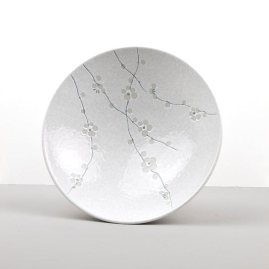 Ramen Bowl 24.5cm White Blossom Glaze - Image 2