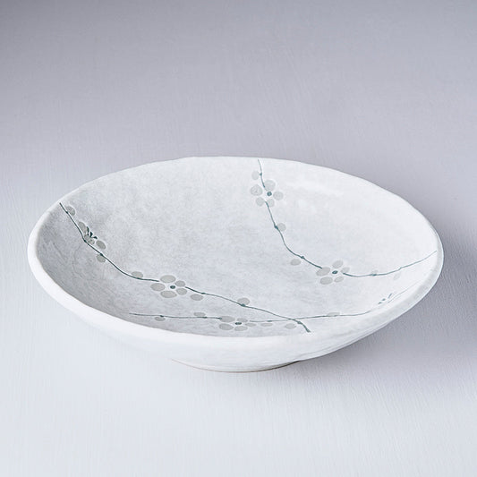 Pasta Bowl 24cm White Blossom Glaze - Image 2