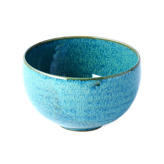 Bowl 11cm Peacock Glaze - Image 2