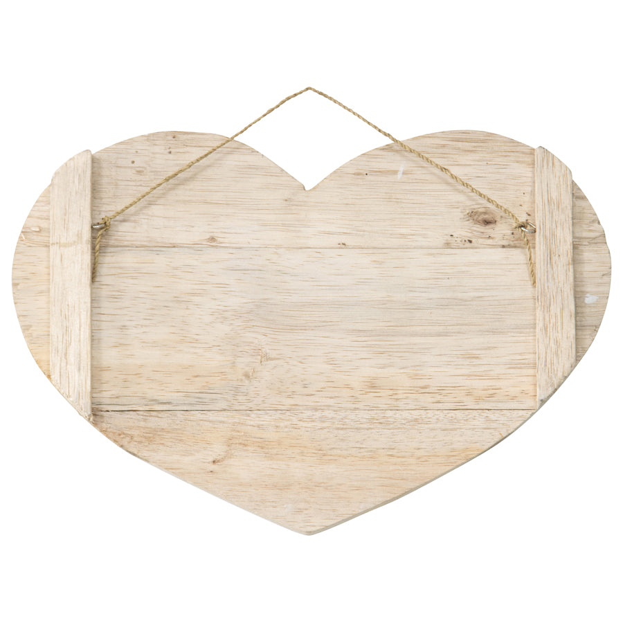 Handcrafted 'Love You to the Moon' Heart Wall Art 20x2cm - Image 4