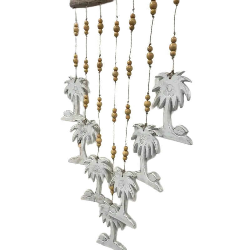 Handcrafted Palm Trees Mobile Wall Art 120cm - Image 2