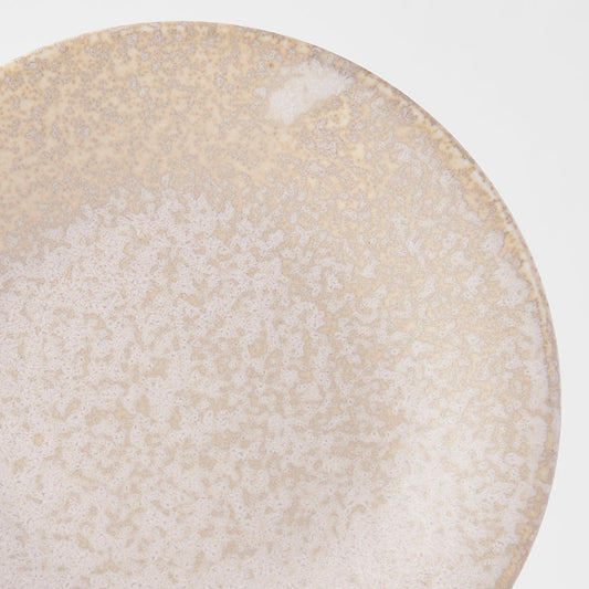 Tapas Plate 17cm White Fade Glaze - Image 2
