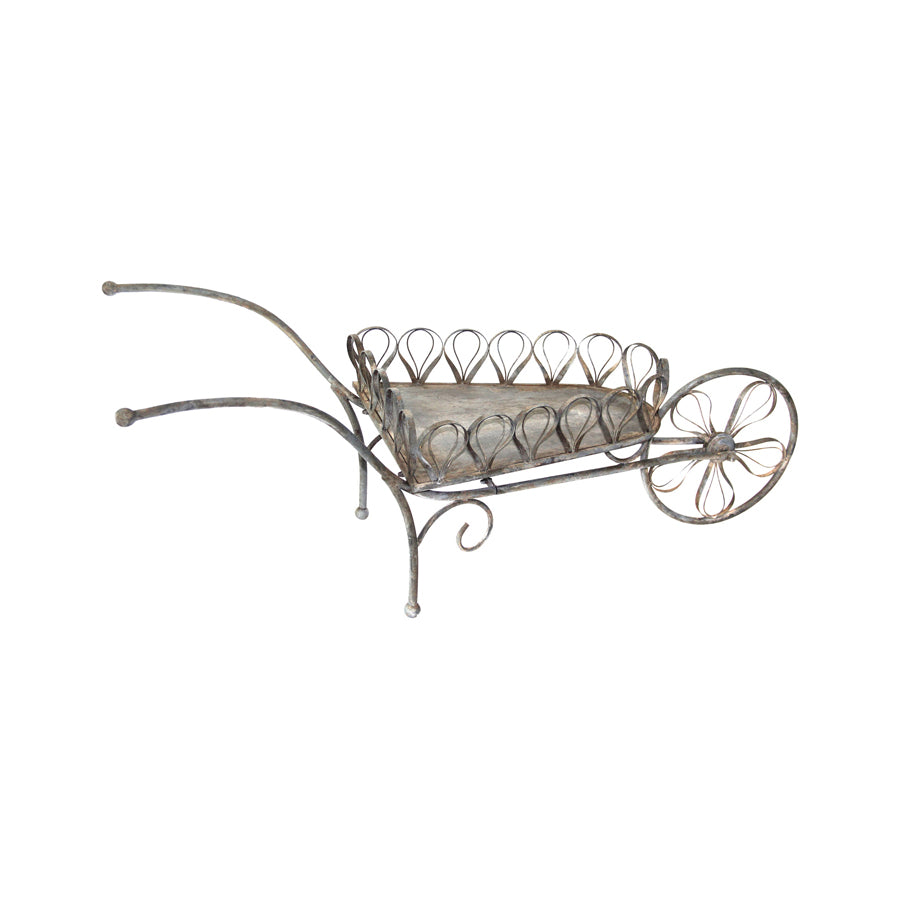 Large Wheelbarrow w Teardrop Steel 135cm - Image 2