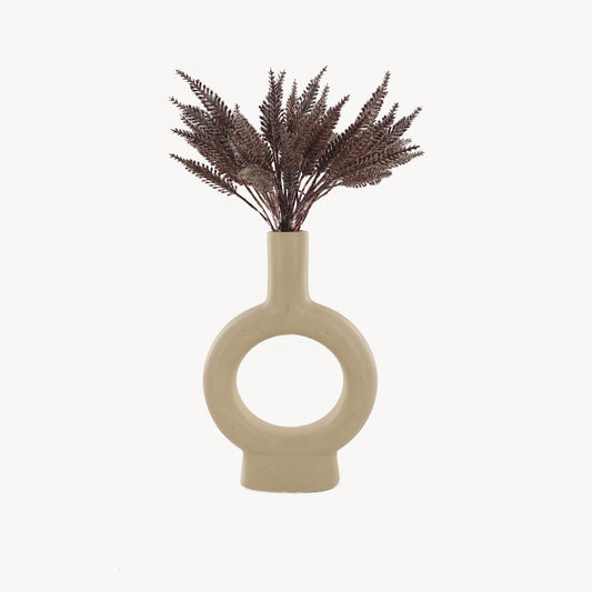 Cercle Artificial Mauve Barley in Ceramic Vase 35cm - Image 2