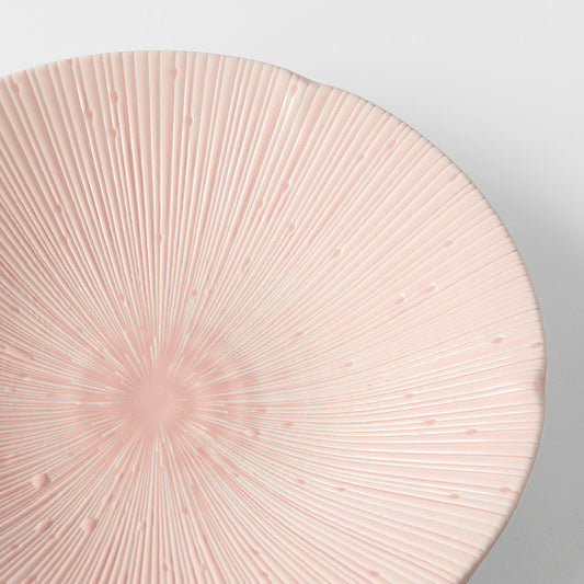 Pasta Bowl 22.5cm Ice Pink Glaze - Image 2