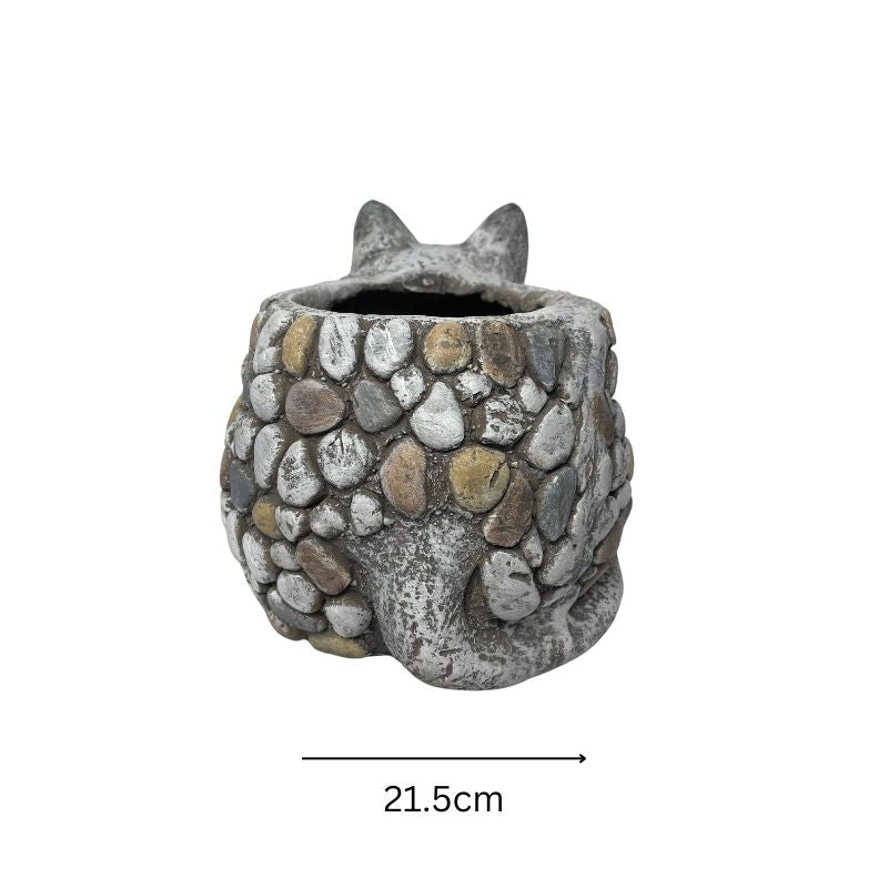 Kitten Planter W Hole & Plug 29x21cm - Image 5