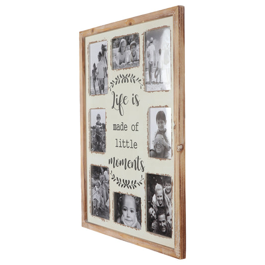 Happy Place' Wall Hanging Photo Gallery Collage 42x57cm - Image 2