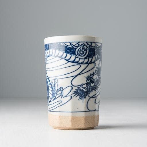 Sushi Mug Bisque Base 250ml Dragon Design - Image 3