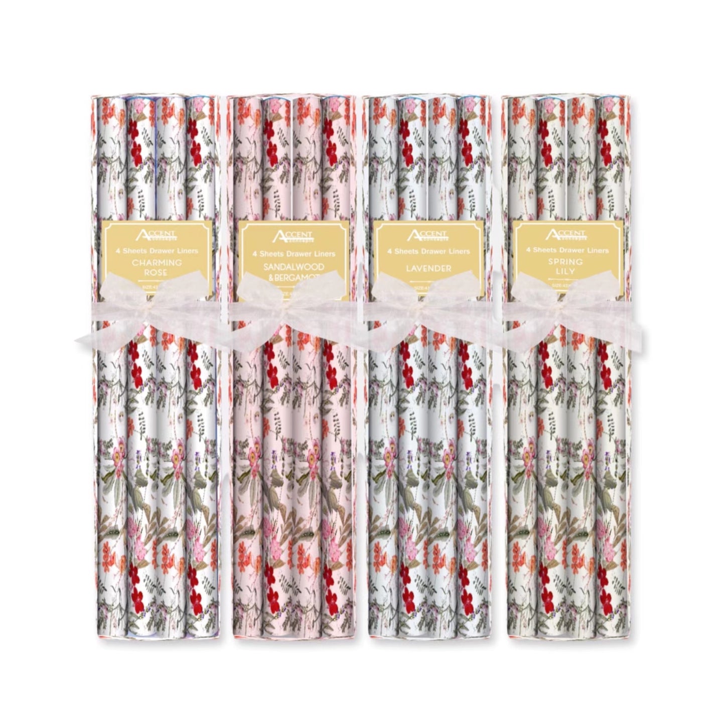bulk 96 Floral Luxe Scented Draw Liner Assort