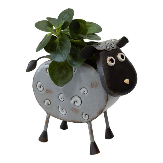Glamour Sheep Metal Planter 33cm - Image 2