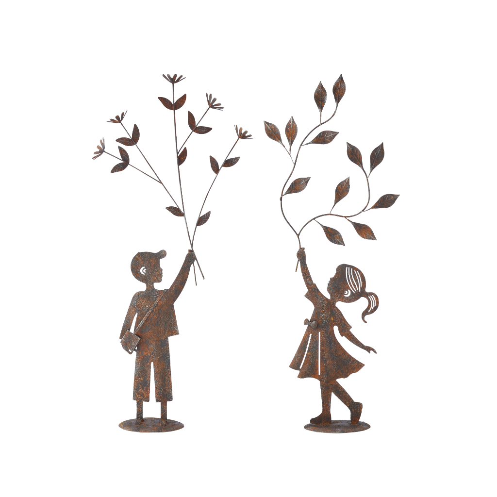 Set 2 Asst Kids w Branches 88cm