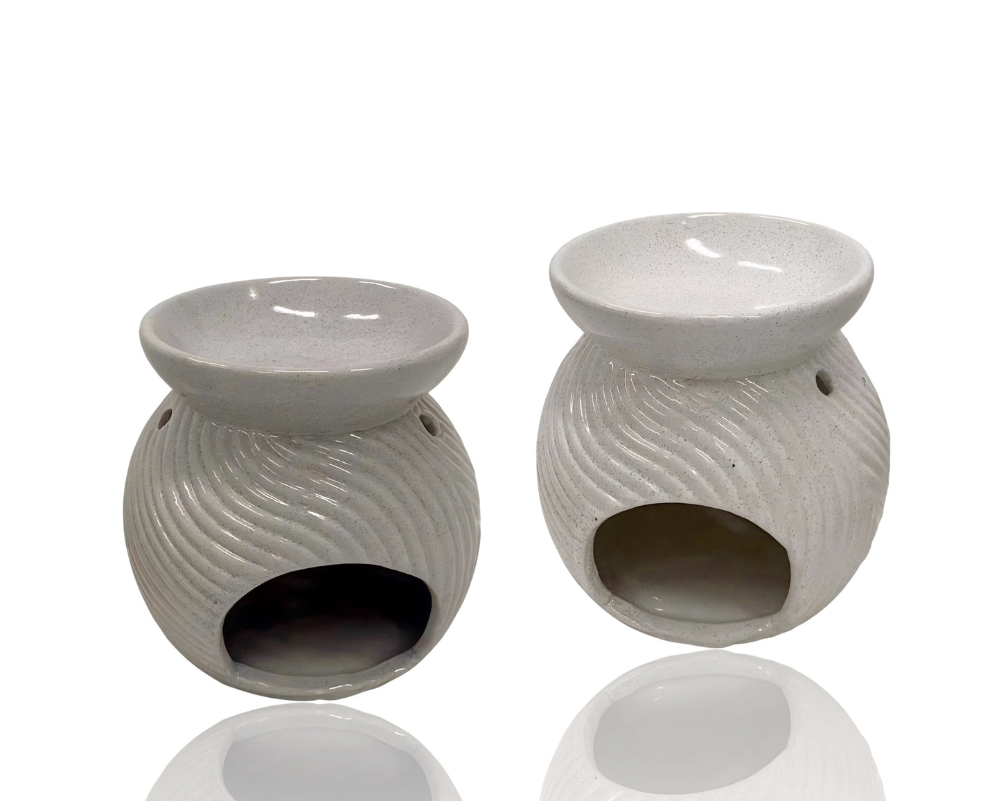 bulk 24 Ceramic Ocean Wave Oil Burner 10cm