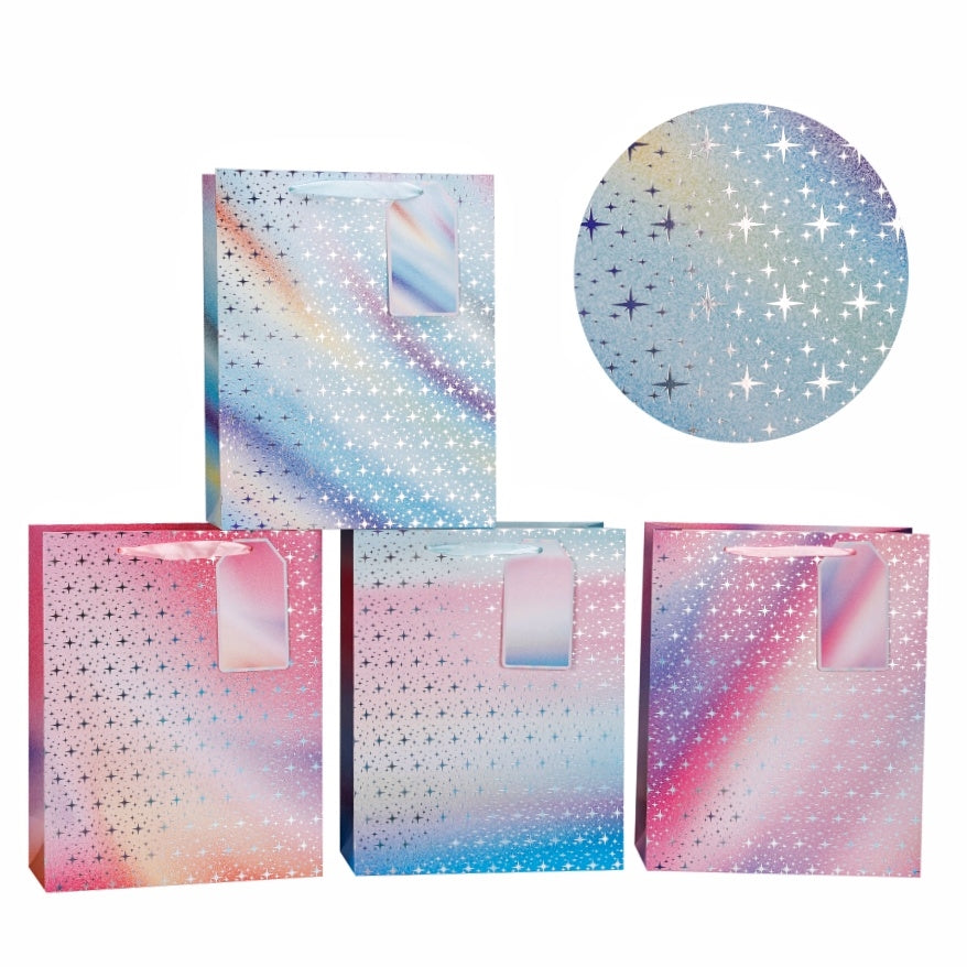 bulk 24 Xlarge Galaxy Gift Bag Foiled 42cm