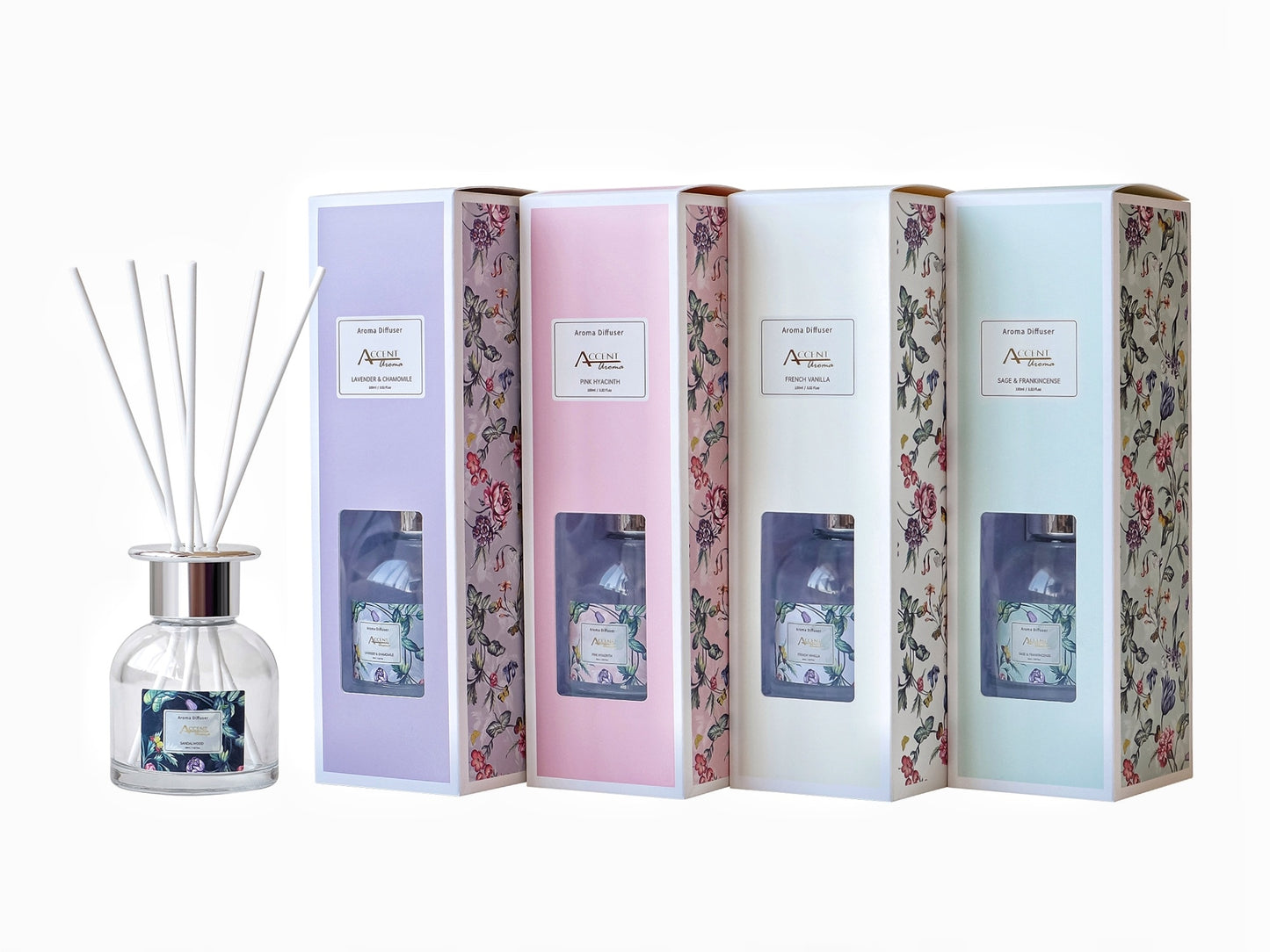 bulk 24 Jardin Floral Diffuser 100ml Assort