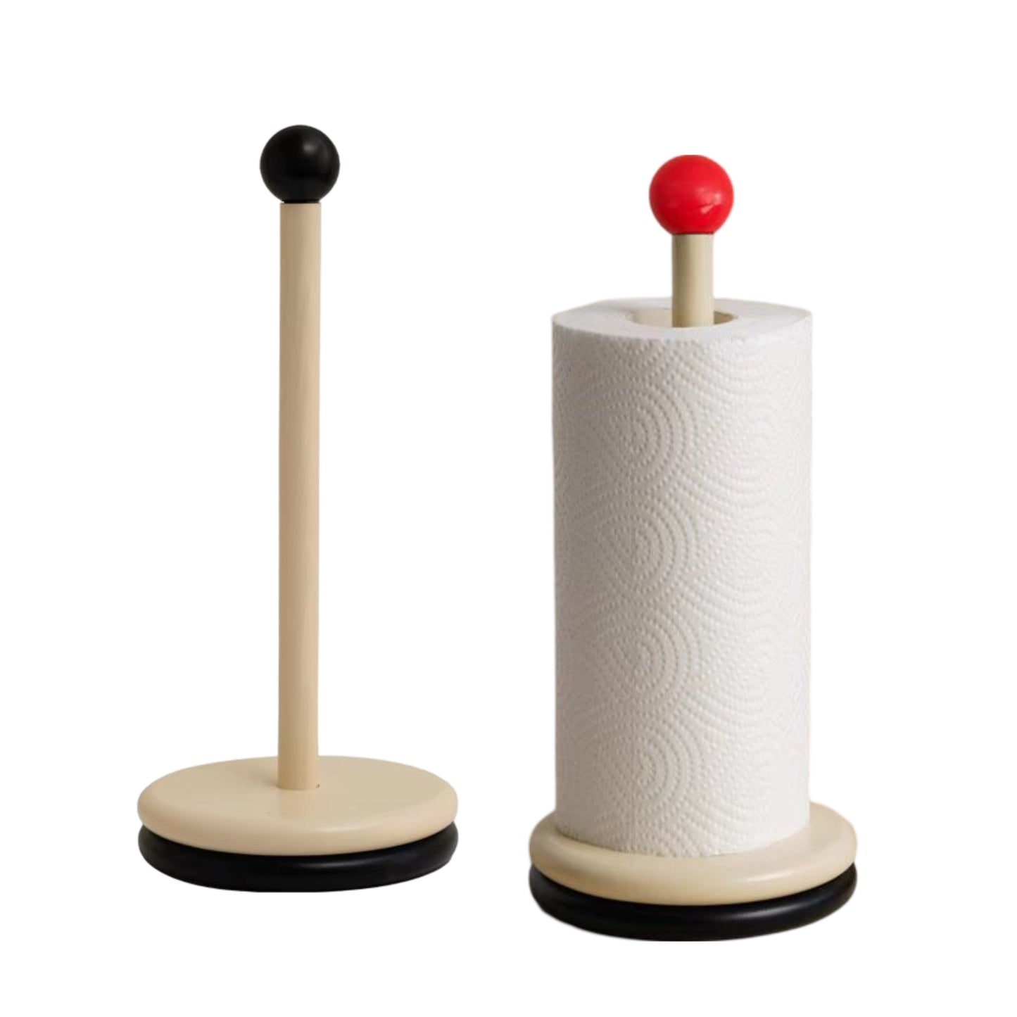 Set 2 Modern Paper Towel Holder 32cm