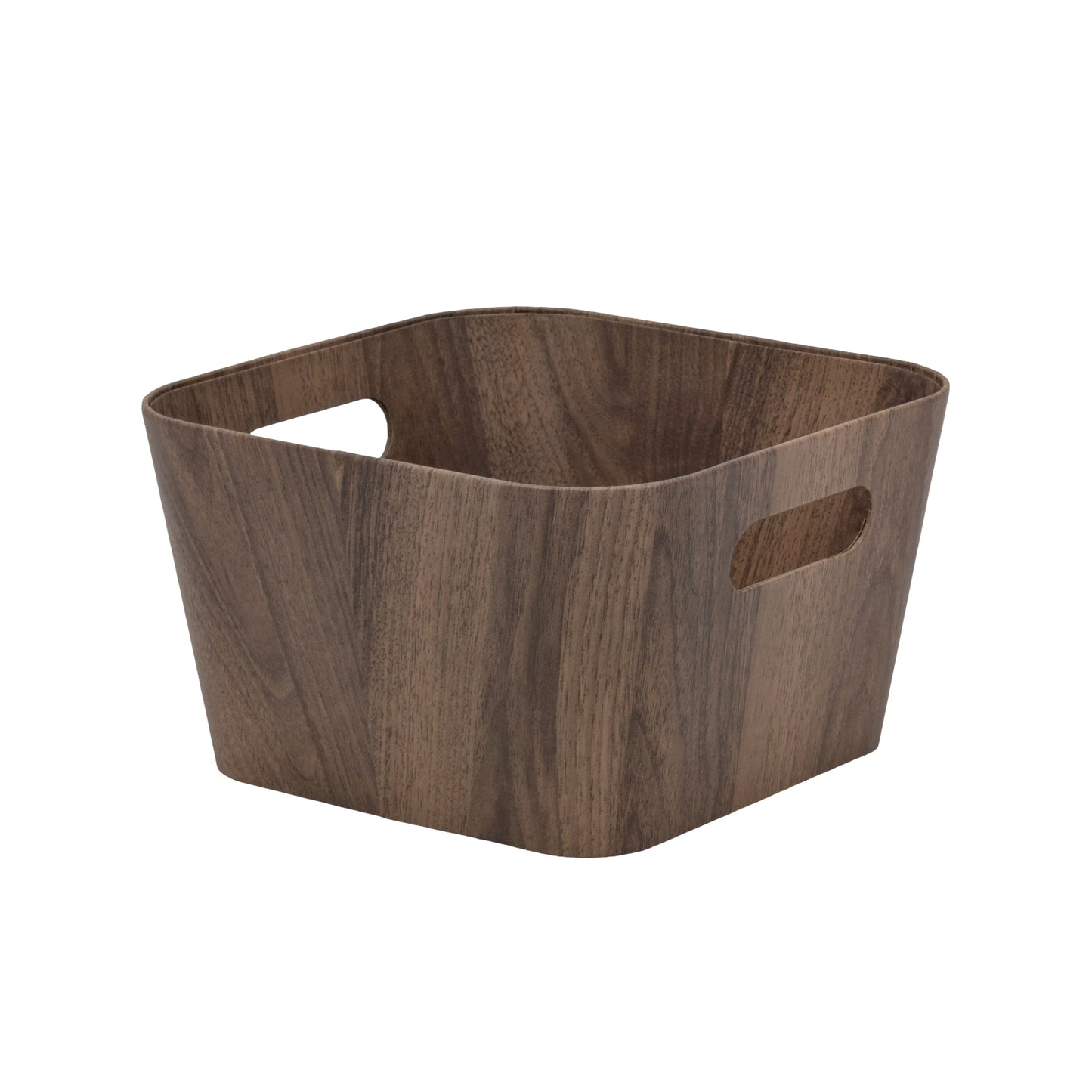 bulk 6 Wood Grain Storage Box 16cm