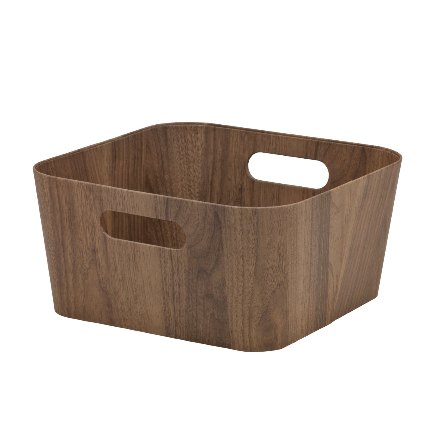 bulk 6 Wood Grain Storage Box 15cm
