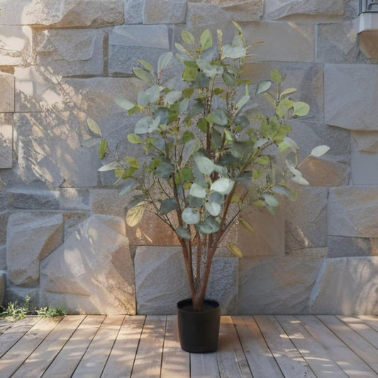Potted Artificial Eucalyptus Gum Tree 100cm - Image 2