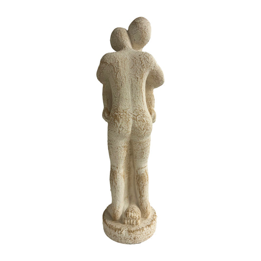 Hugging Couple Decorative Statue 28cm - Image 2
