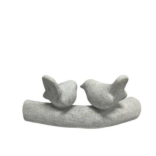 Contemporary 2 Birds On Branch Ornament 20cm - Image 2