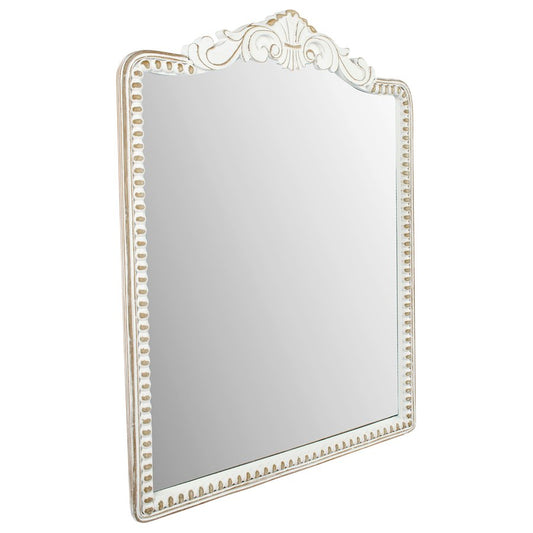 French Provincial Classic Fleur Wall Mirror 60x81cm - Image 2