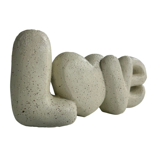 Love w Heart Decorative Ornament 21cm - Image 2
