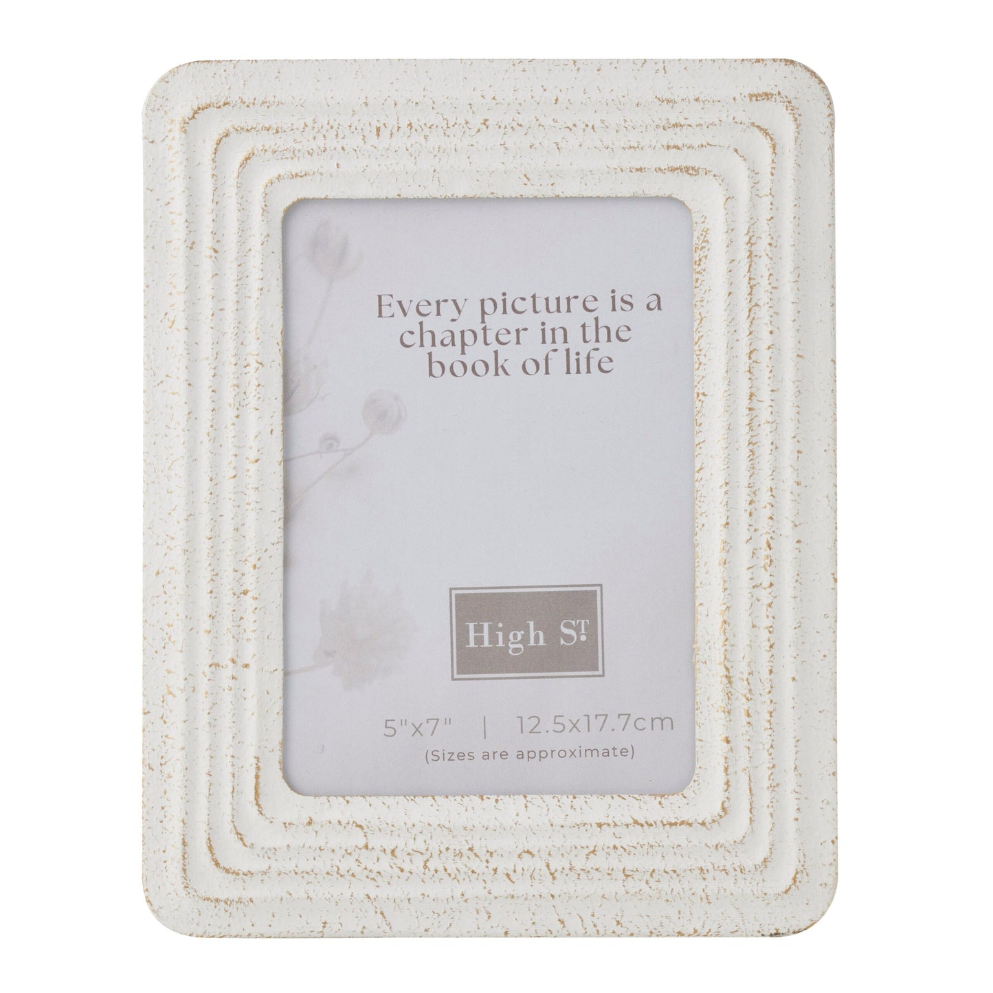Willow Distressed 5x7" Photoframe 24cm