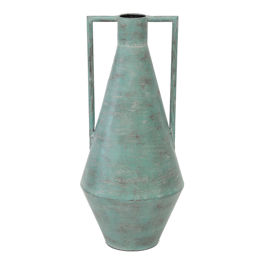 Tall Contemporary Aqua Urn 40cm - Image 2