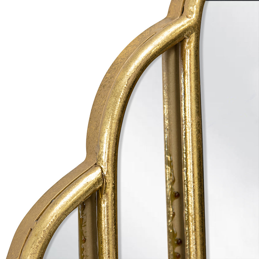 Aura Art Deco Fan Mirror 90cm - Image 5
