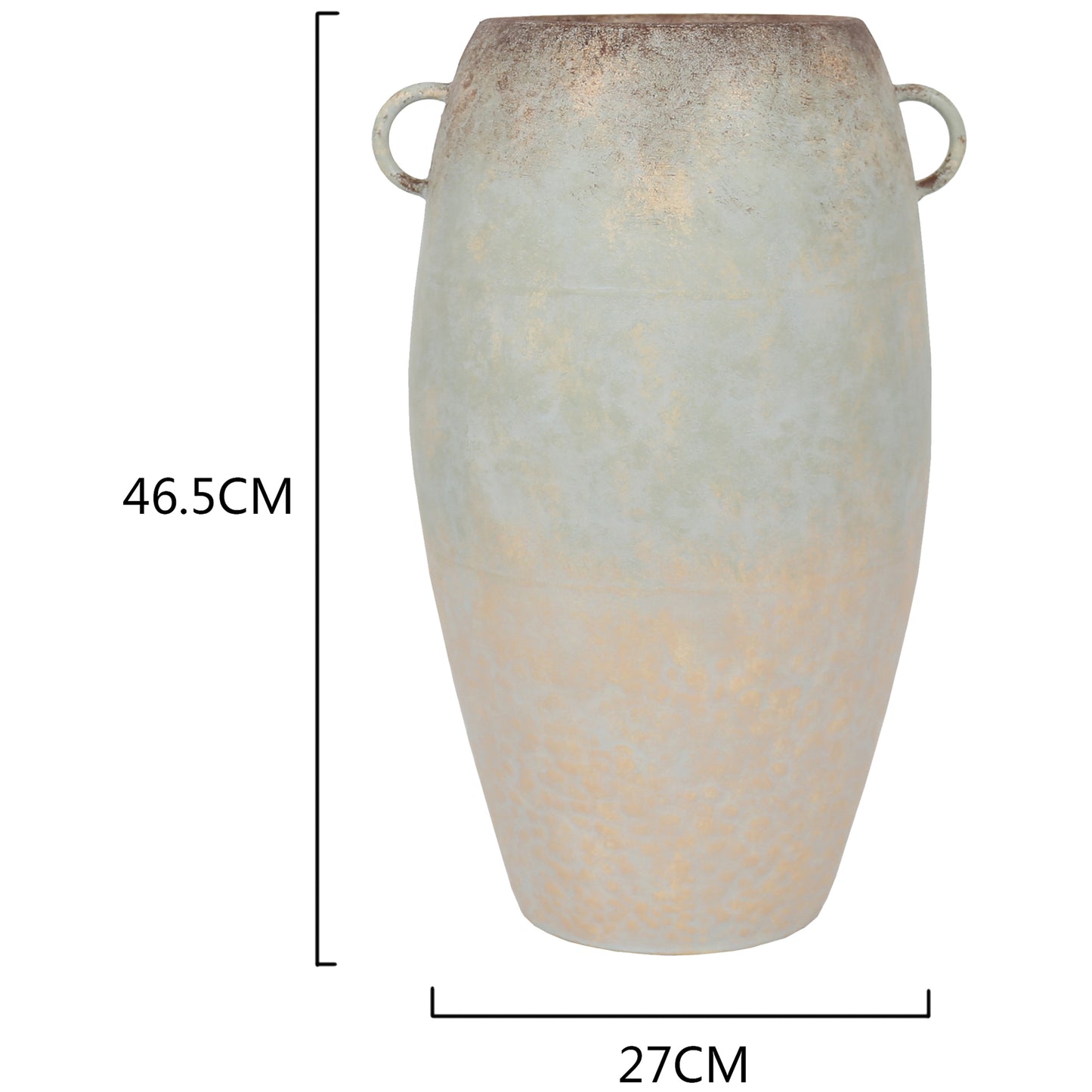 Artisan Coastal Hues 2 Handle Vase 46cm - Image 4