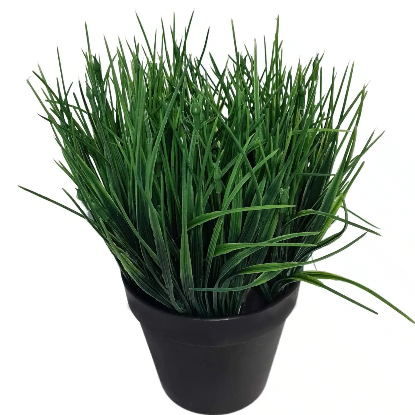 Potted Ornamental Artificial Mondo Dense Green Grass UV Resistant 30cm - Image 3