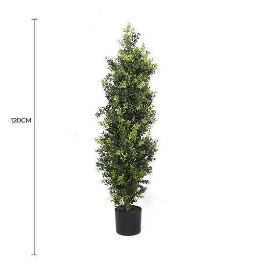 Artificial Potted Topiary Tree UV Resistant 120cm - Image 2