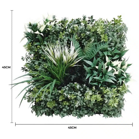 Bespoke Vertical Garden Green Wall UV Resistant 45cm x 45cm Fire Retardant - Image 2