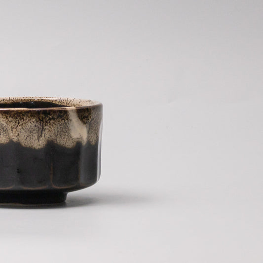 Matcha Tea bowl 11cm Espresso Fade Foam Glaze - Image 2