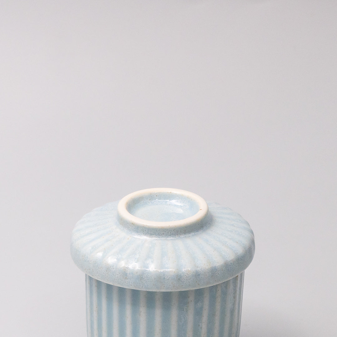 Cup Chawanmushi 170ml Aqua Glaze - Image 5