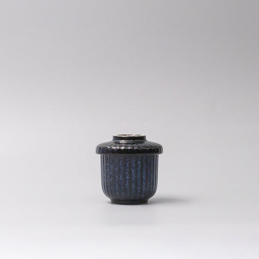 Cup Chawanmushi 170ml Indigo Blue Glaze - Image 2