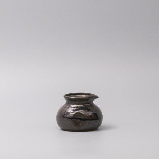 Pourer 120ml Metallic Black Blue Drip Glaze - Image 2